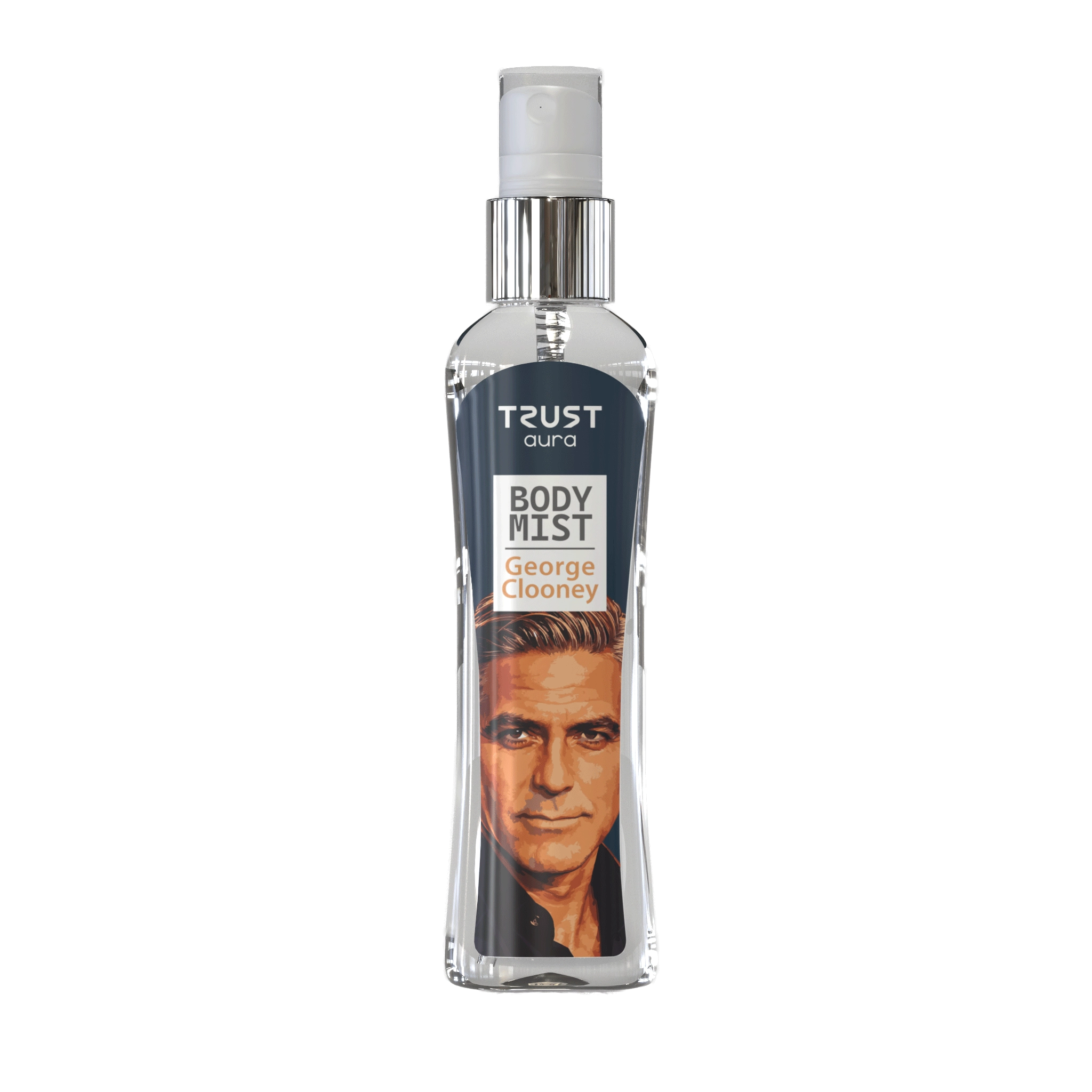 بادی میست مردانه TRUST aura مدل George Clooney