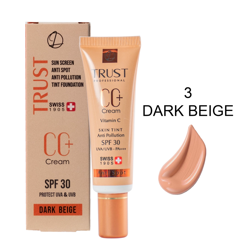 سی سی کرم پلاس تراست شماره 3 (بژ تیره)